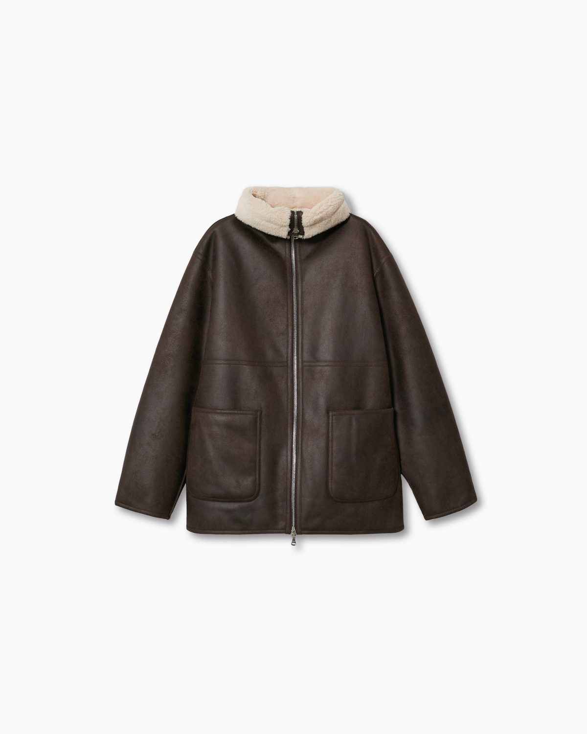 Fur-effect coat - Image 4